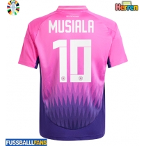 Deutschland Jamal Musiala #10 Auswärtstrikot EM 2024 Kurzarm